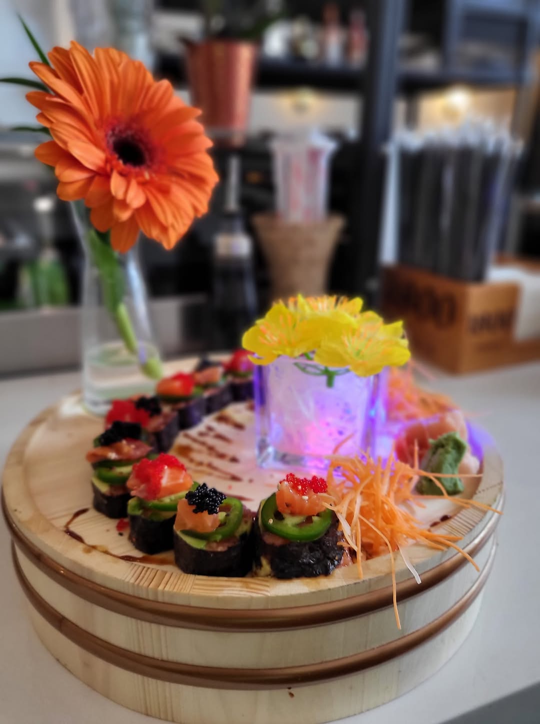 WO Sushi Fusion catering — Maki platter